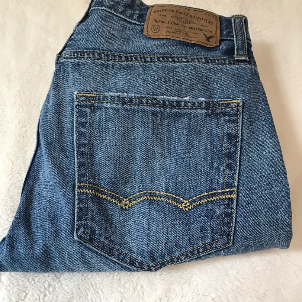 American Eagle Jeans Sz 28x28 Like New Boot cut - Picture 7 of 7